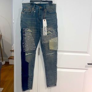 Purple Brand Tapered Jeans